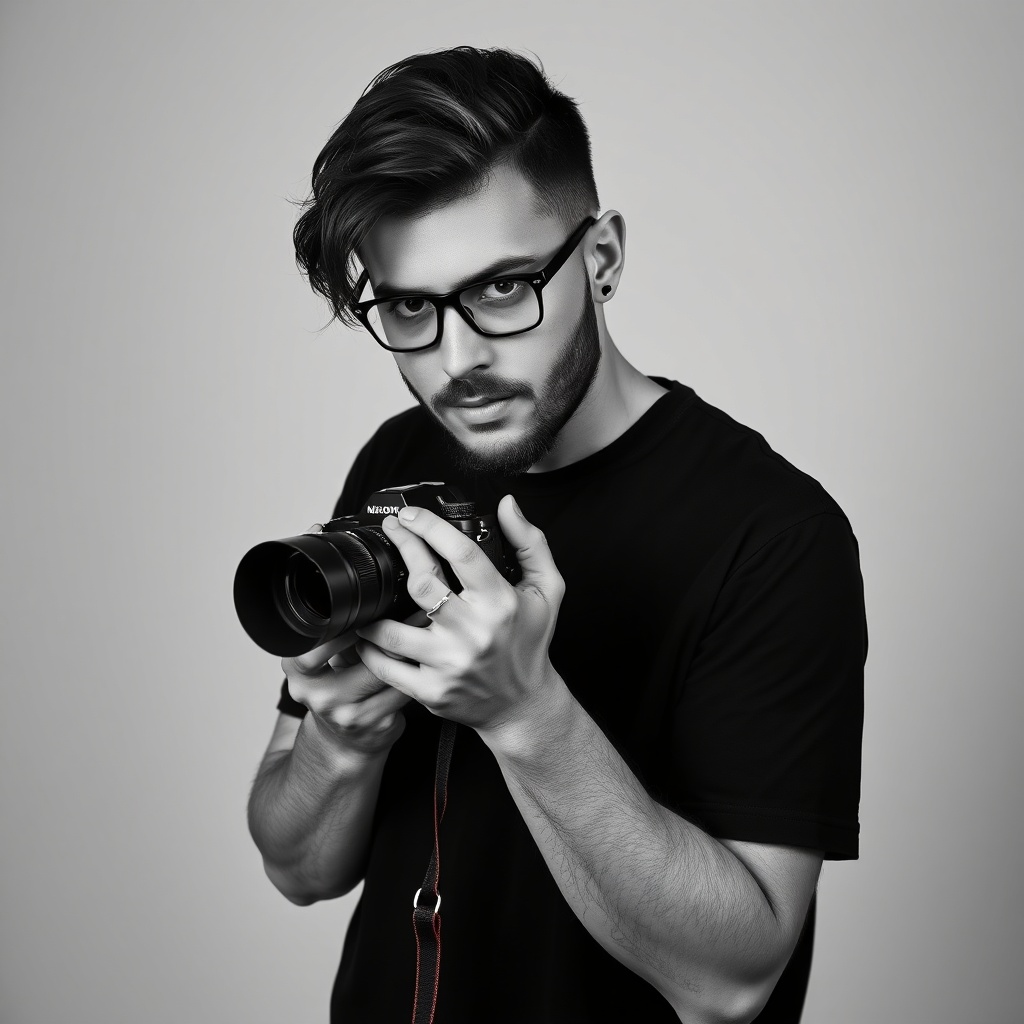 Black and White